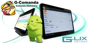 Screenshot do app gComanda