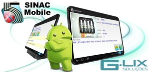 Screenshot do app SINAC Mobile